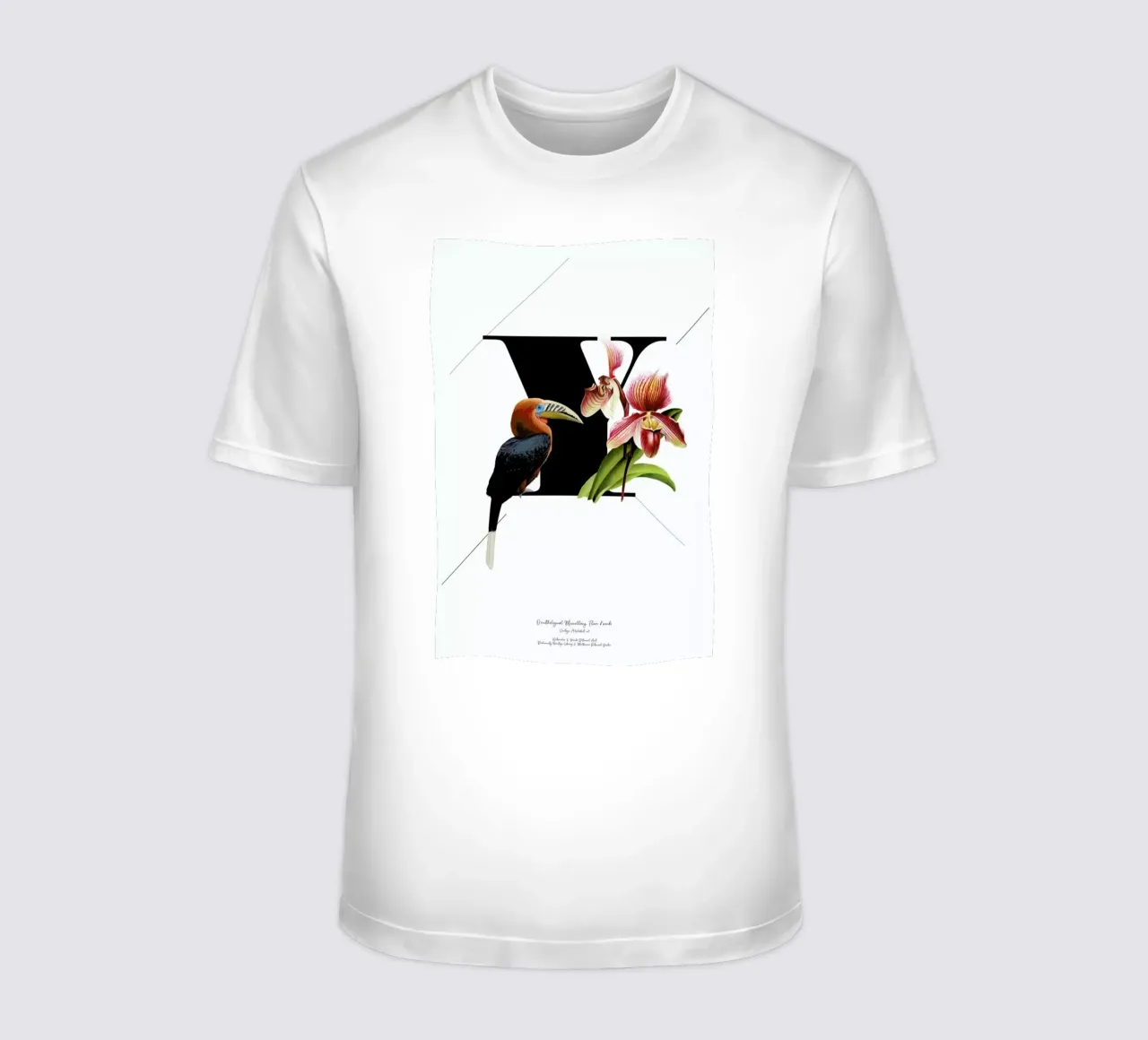 Botanical Alphabet - Y T-Shirt von Froilein Juno