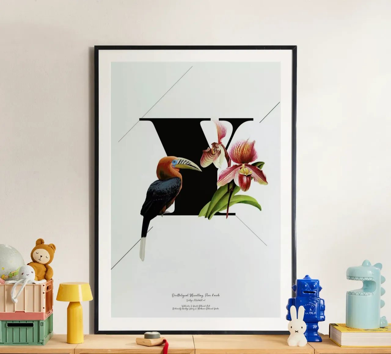 Botanical Alphabet - Y carta hahnemühle da Froilein Juno