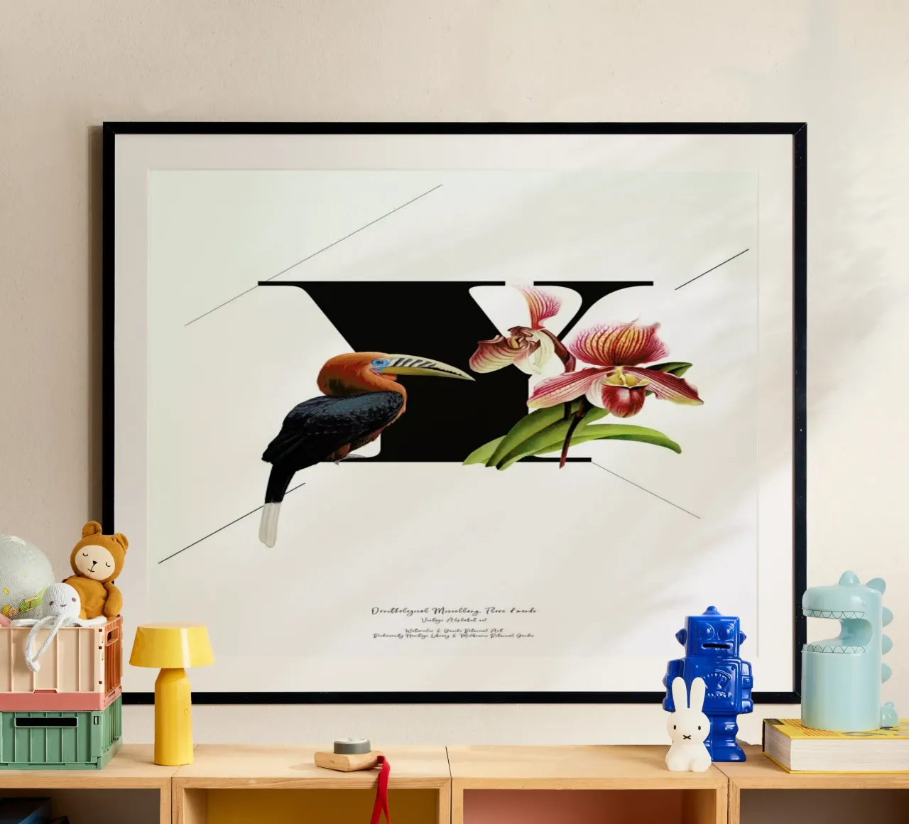 Botanical Alphabet - Y carta hahnemühle da Froilein Juno