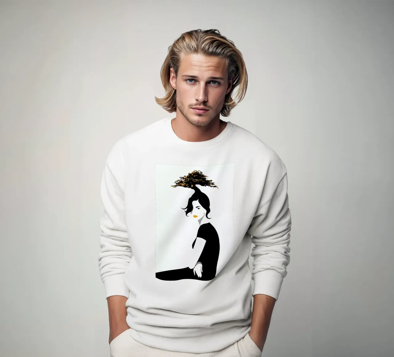 Bonsai felpa da Bahar Seyedin