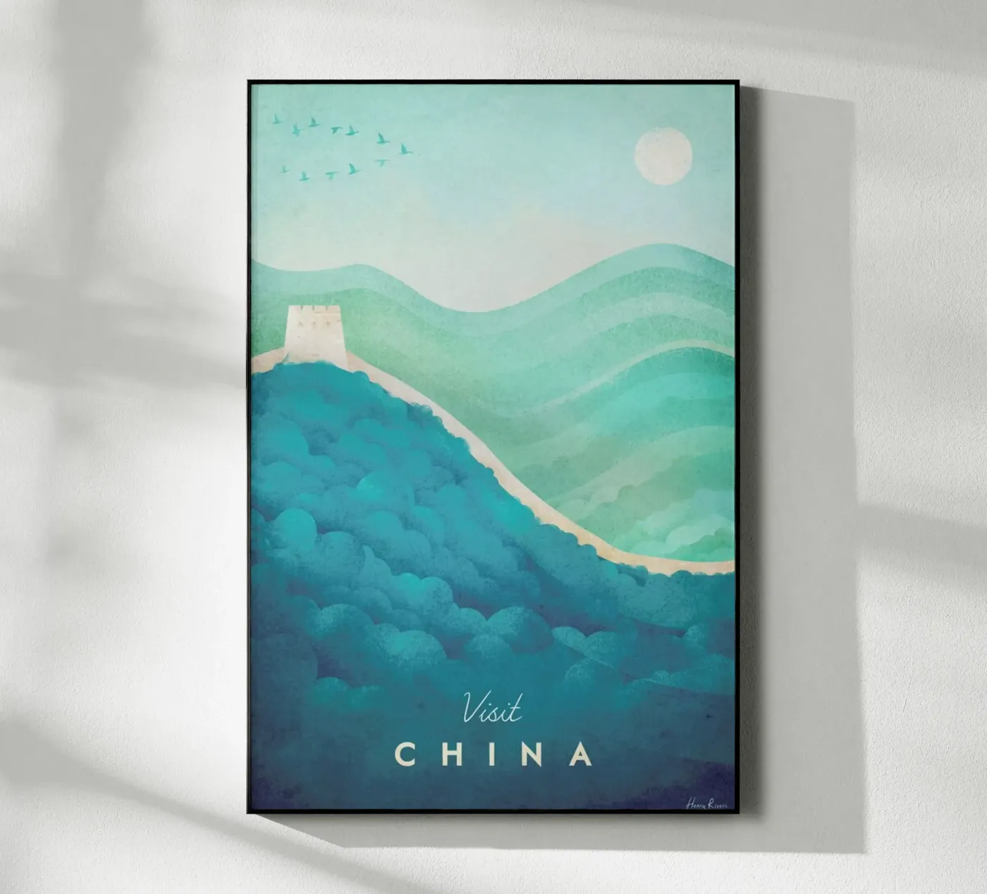 China plexiglas de Henry Rivers