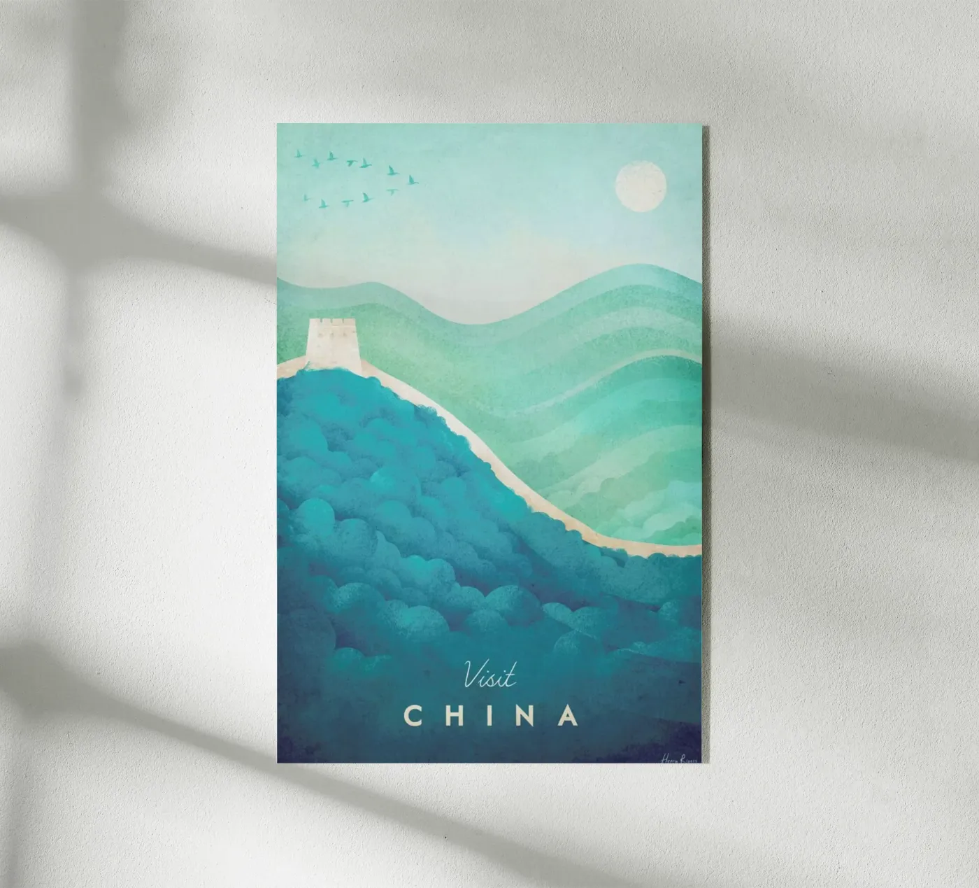 China plexiglas de Henry Rivers