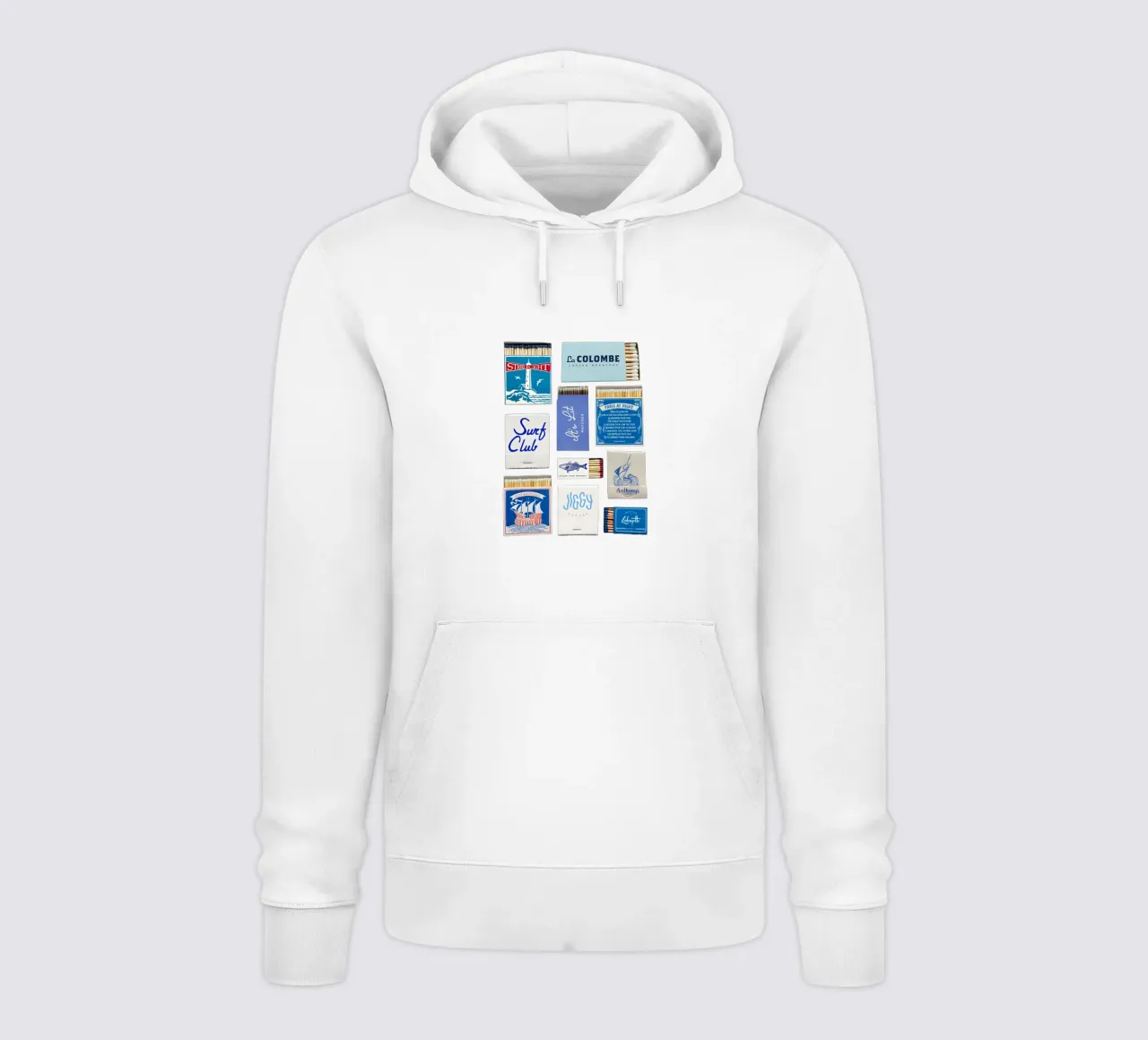 Lit & Collected hoodie van SMPLE