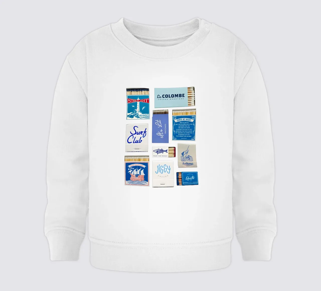 Lit & Collected felpa neonato da SMPLE