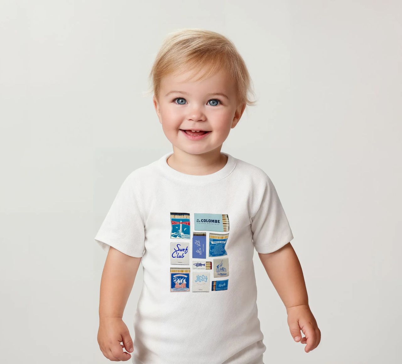 Lit & Collected maglietta neonato da SMPLE