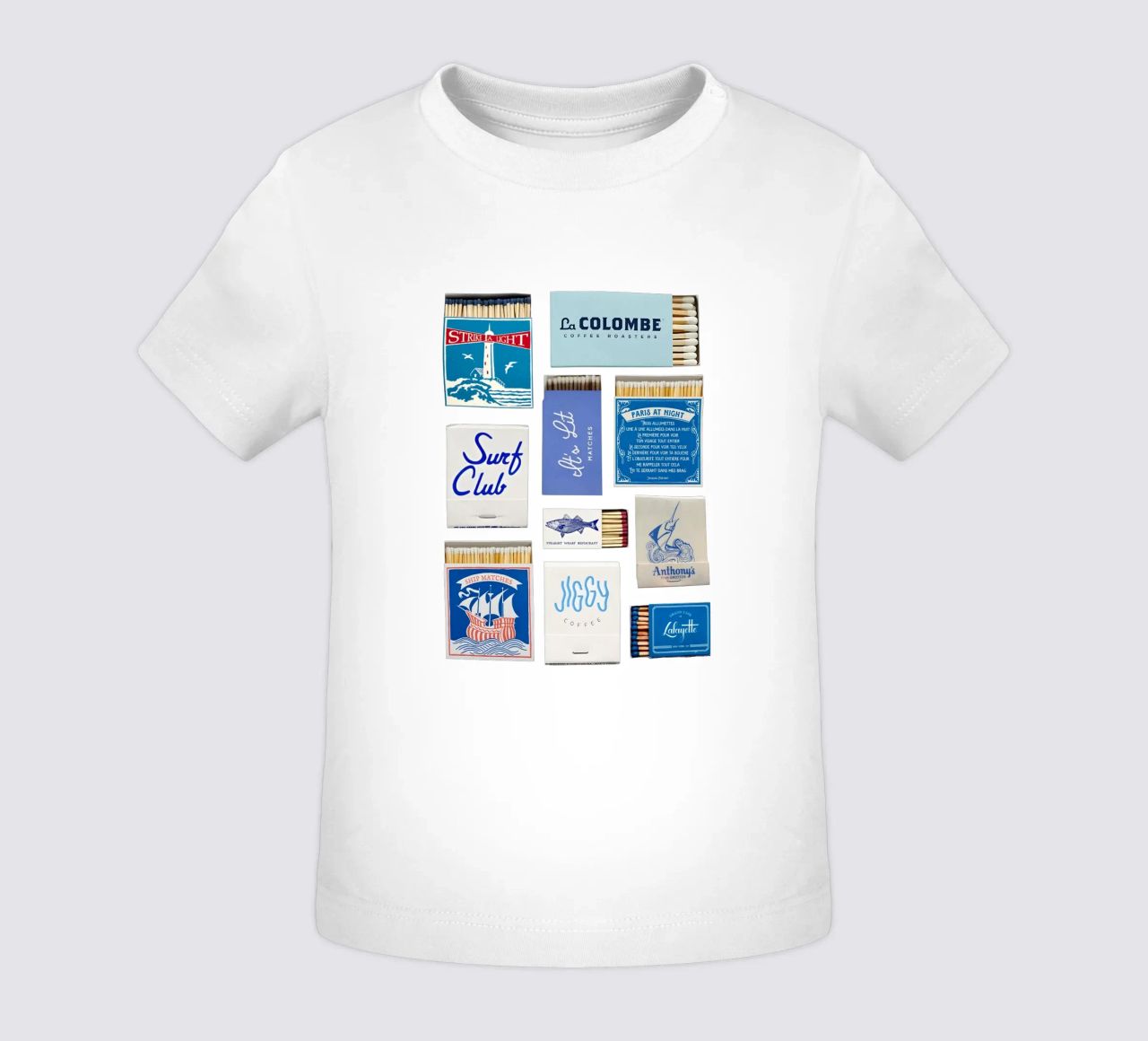 Lit & Collected maglietta neonato da SMPLE