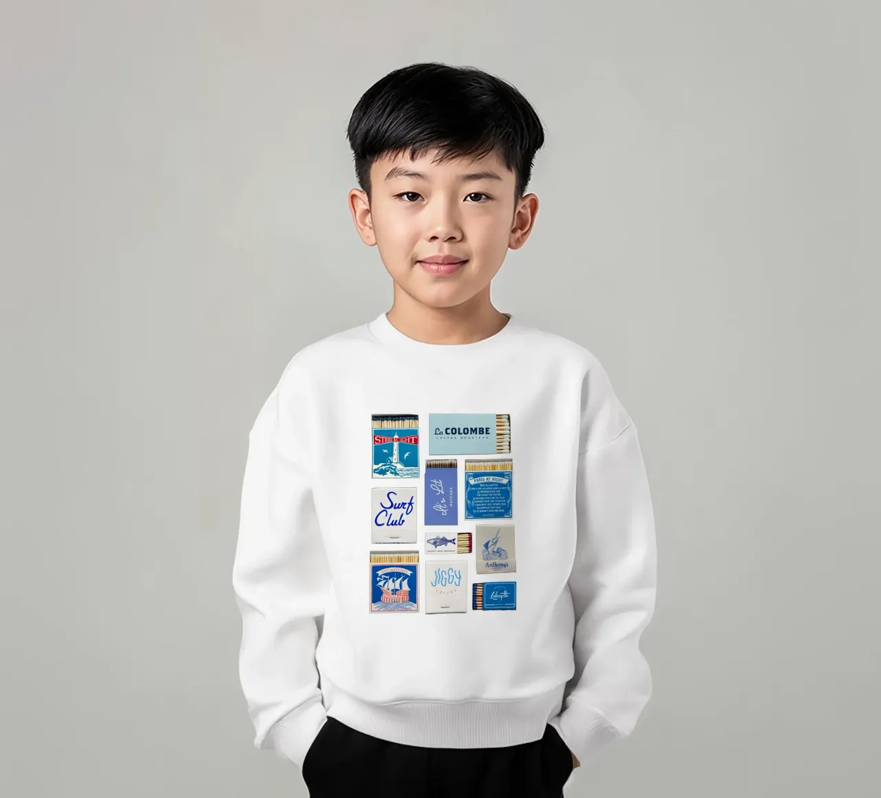 Lit & Collected kinder sweatshirt van SMPLE