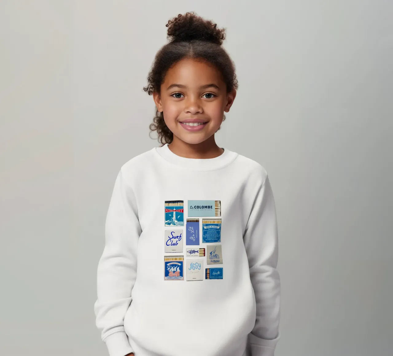 Lit & Collected kinder sweatshirt van SMPLE