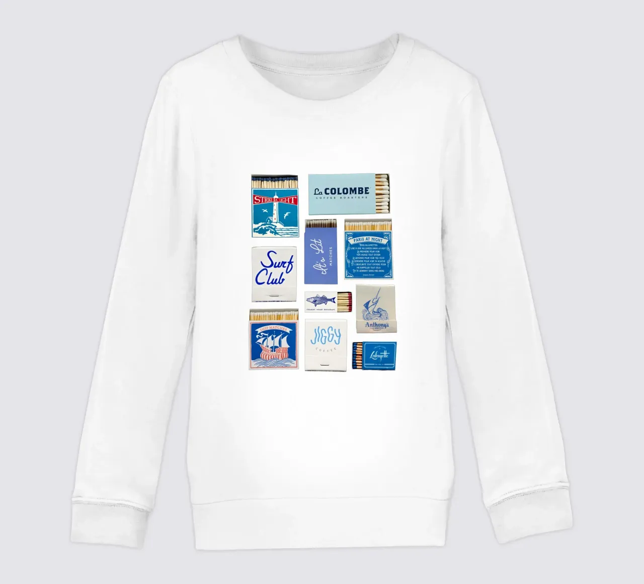 Lit & Collected kinder sweatshirt van SMPLE