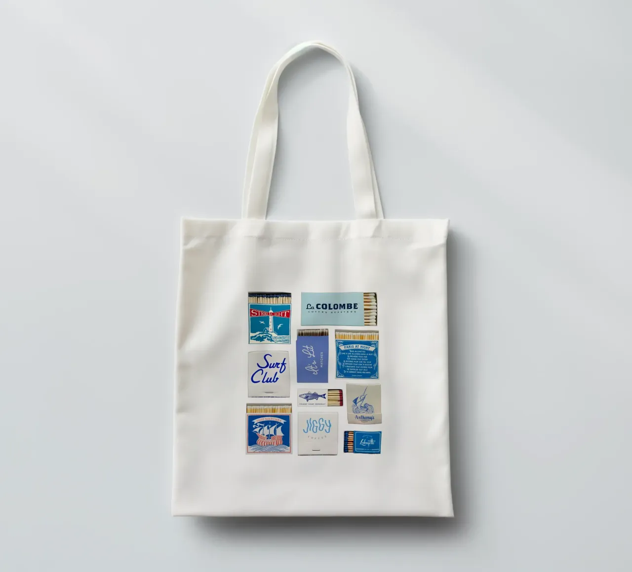 Lit & Collected borsa in juta da SMPLE