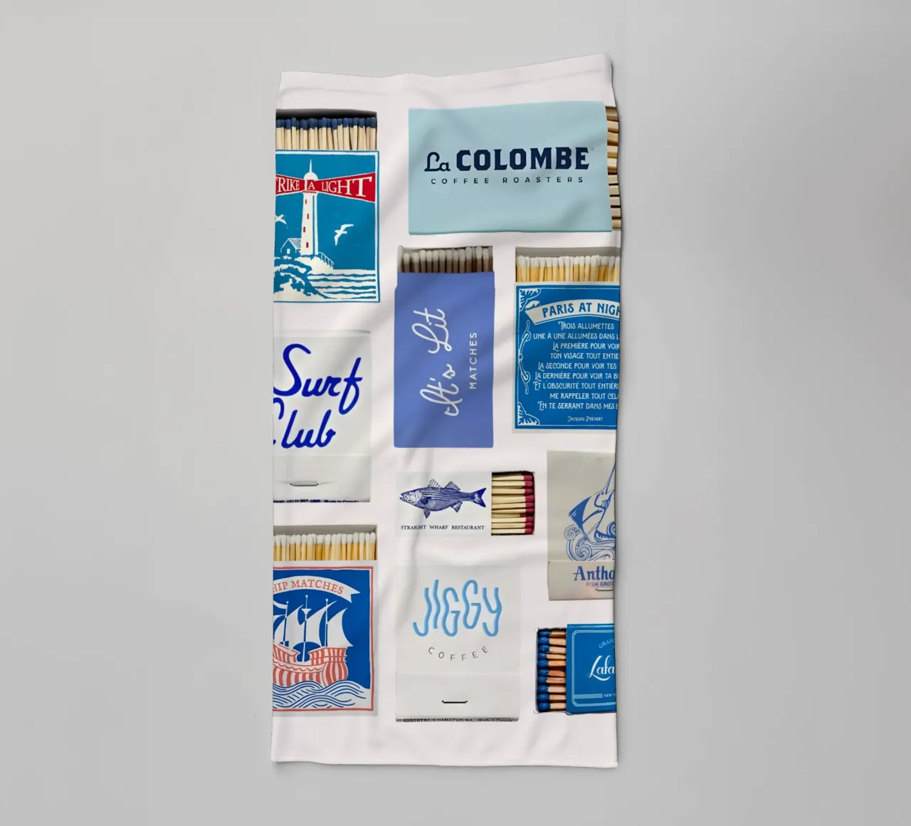 Lit & Collected asciugamano da bagno da SMPLE