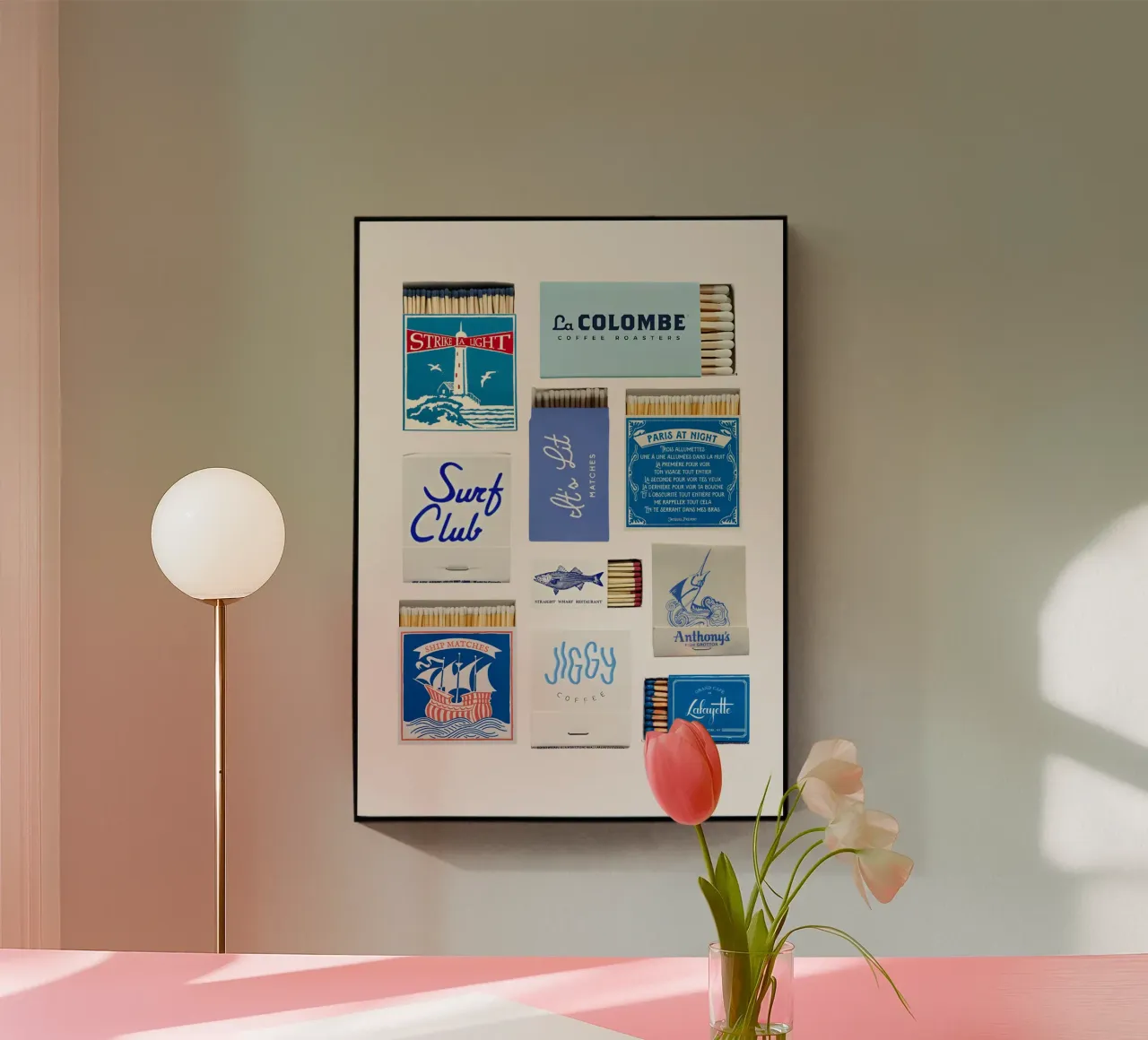 Lit & Collected Acryl-Glas von SMPLE