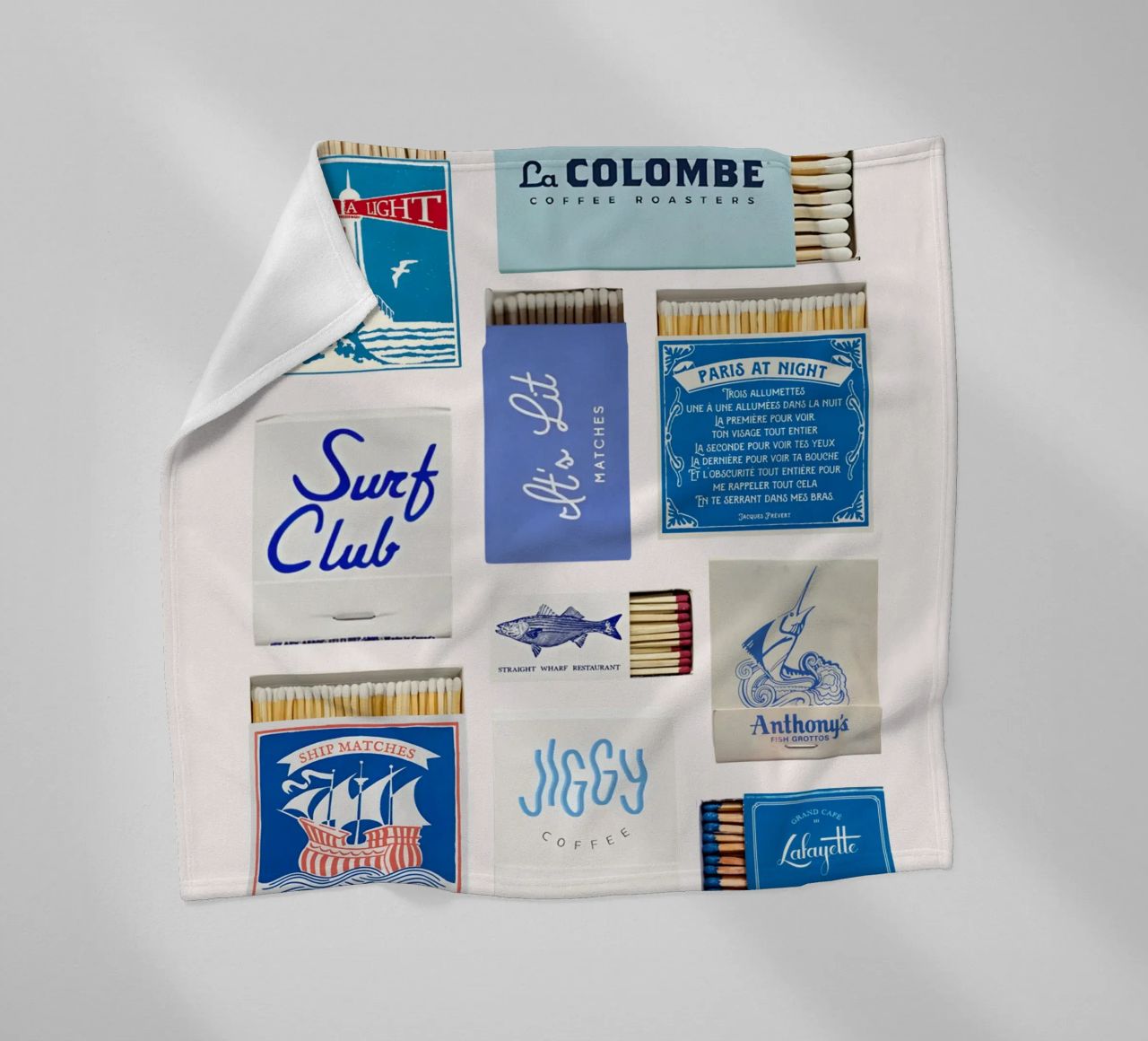 Lit & Collected coperta in pile da SMPLE