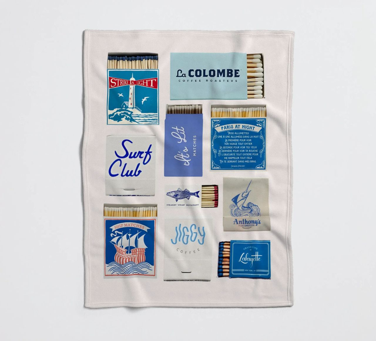 Lit & Collected coperta in pile da SMPLE