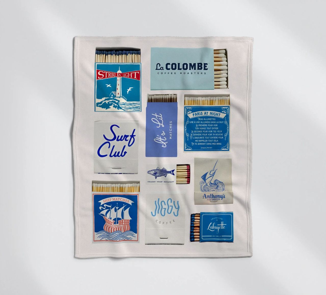 Lit & Collected coperta in pile da SMPLE