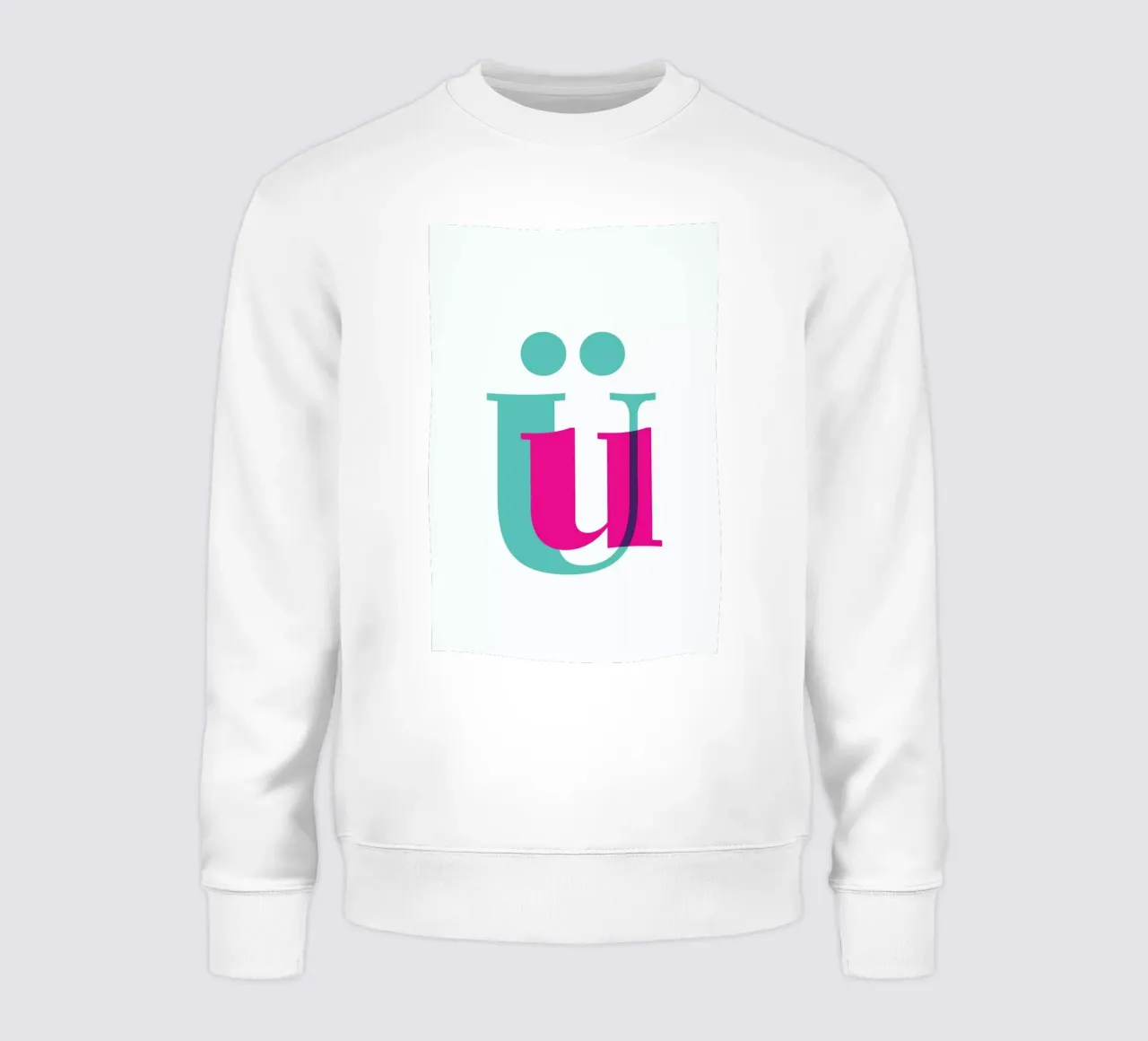 Magenta/Mint Ü felpa da Studio One