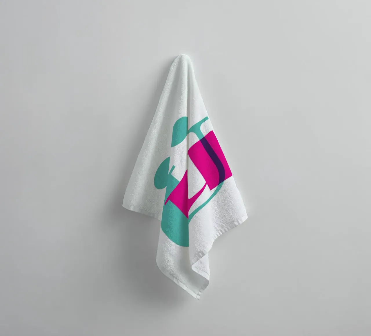 Magenta/Mint Ü asciugamano da bagno da Studio One