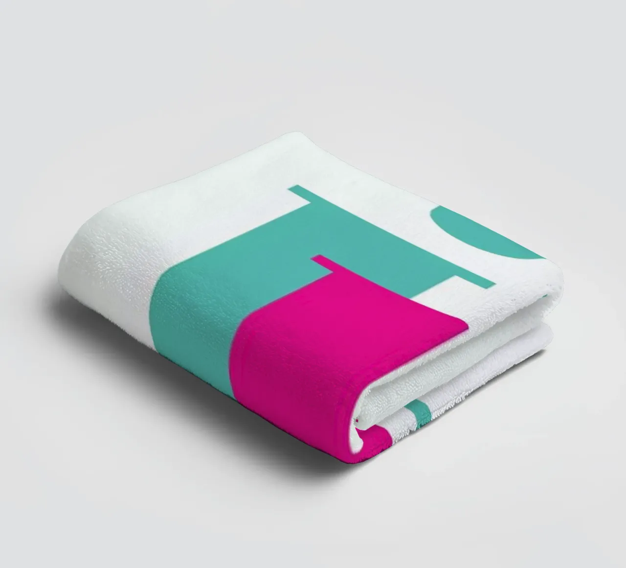 Magenta/Mint Ü asciugamano da bagno da Studio One