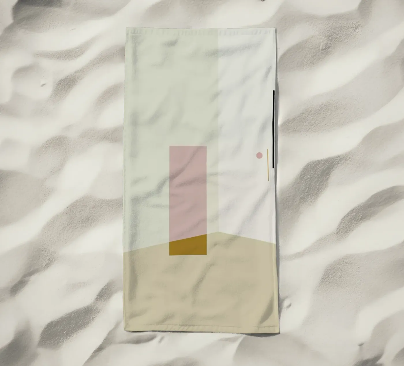 Separated 2 serviette de plage de 170QM