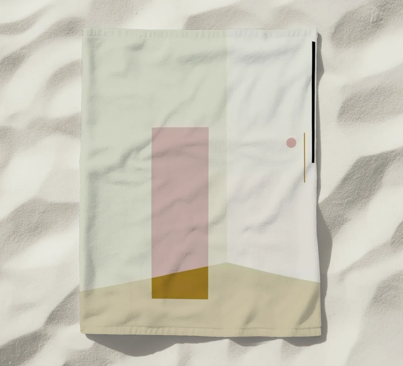 Separated 2 serviette de plage de 170QM