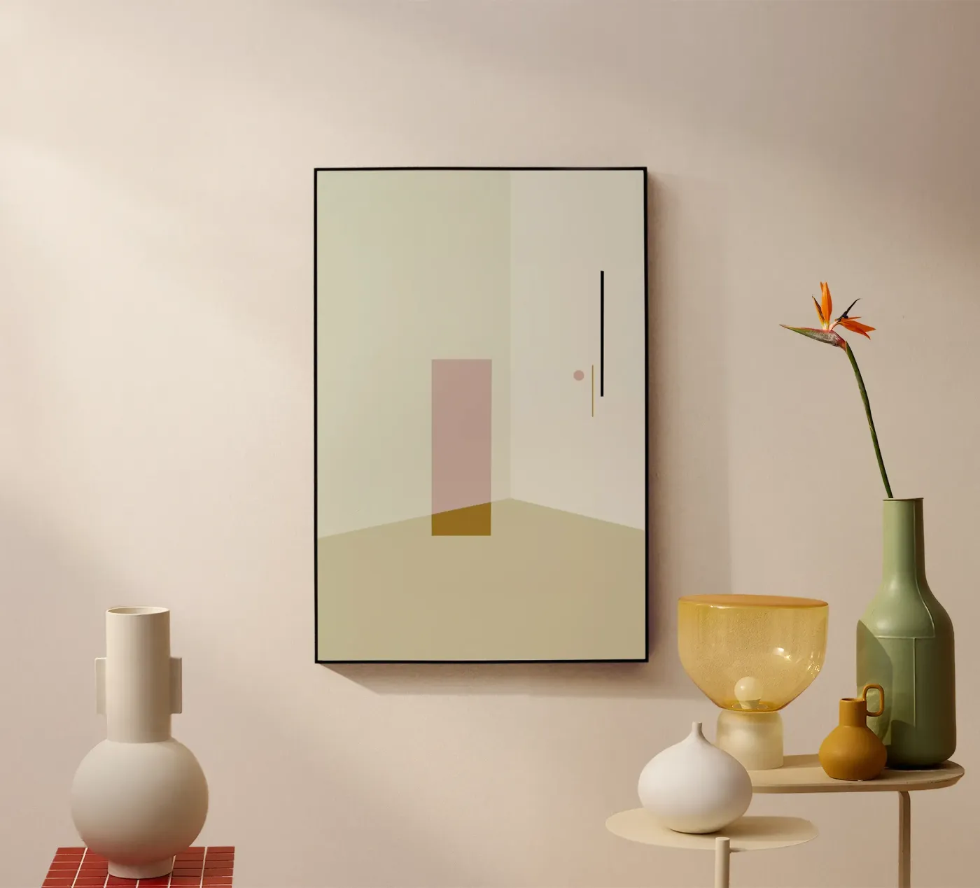 Separated 2 Acryl-Glas von 170QM