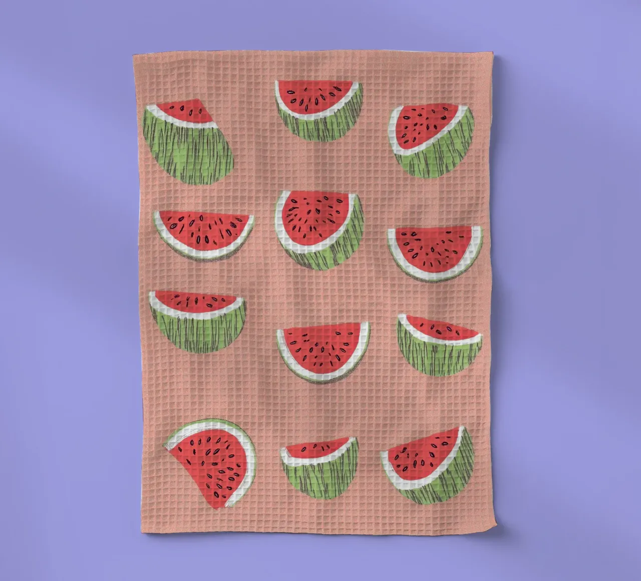 Poster pop art sull'anguria - Cucina fresca e succosa Summer Vibes canovaccio da cucina da Kaji