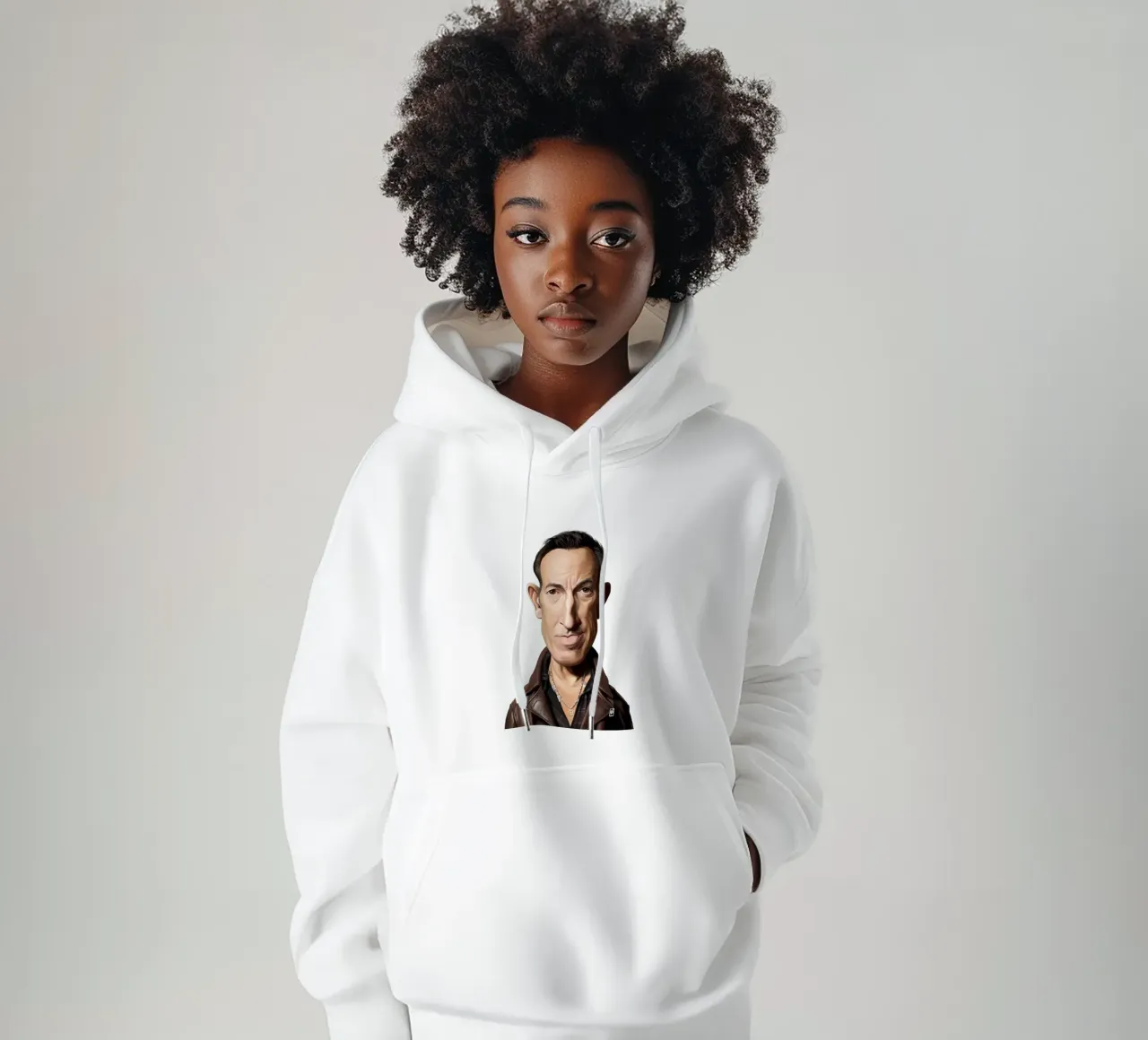 Bruce Springsteen felpa con cappuccio da Rob Art | Illustration