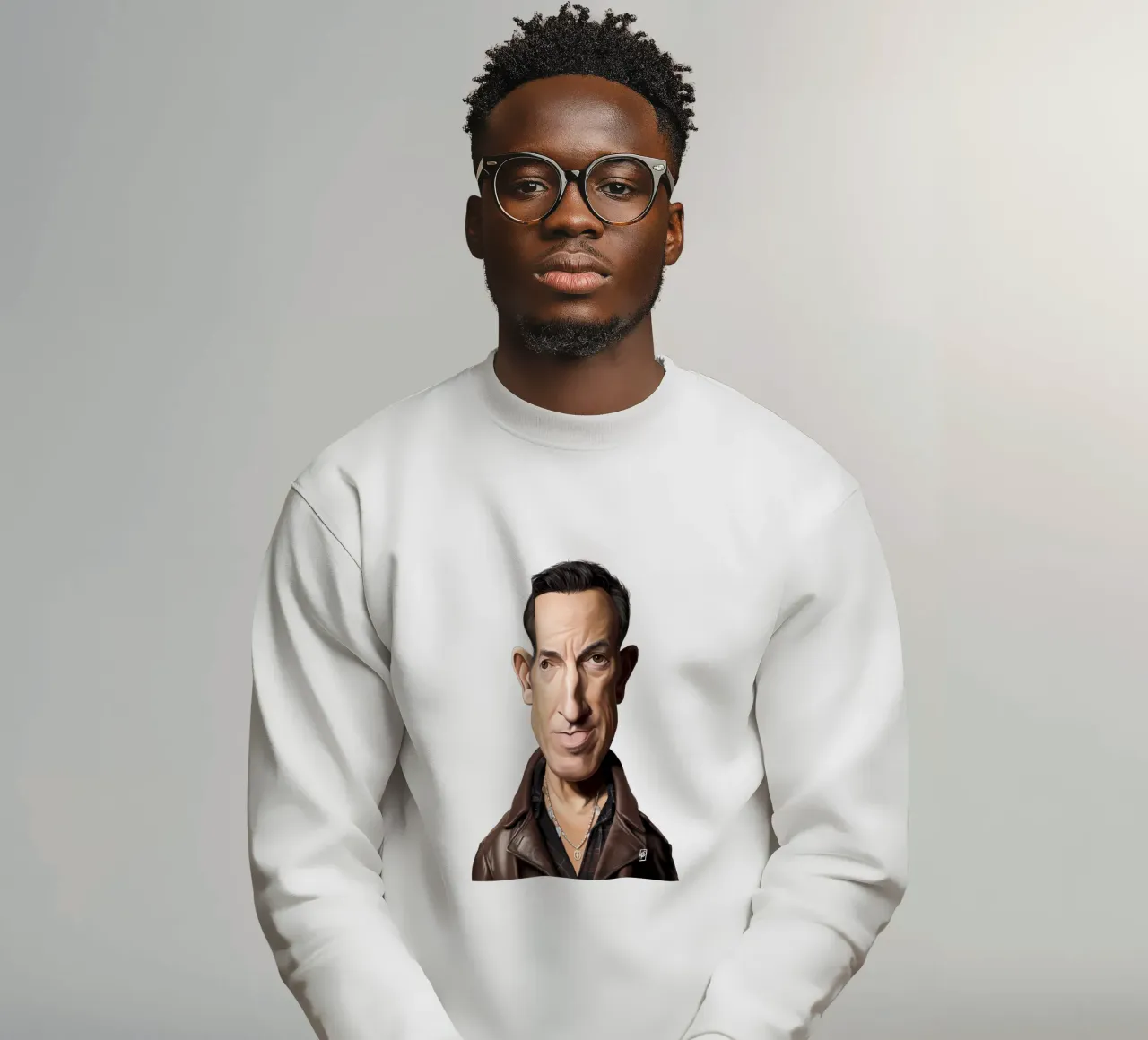 Bruce Springsteen felpa da Rob Art | Illustration