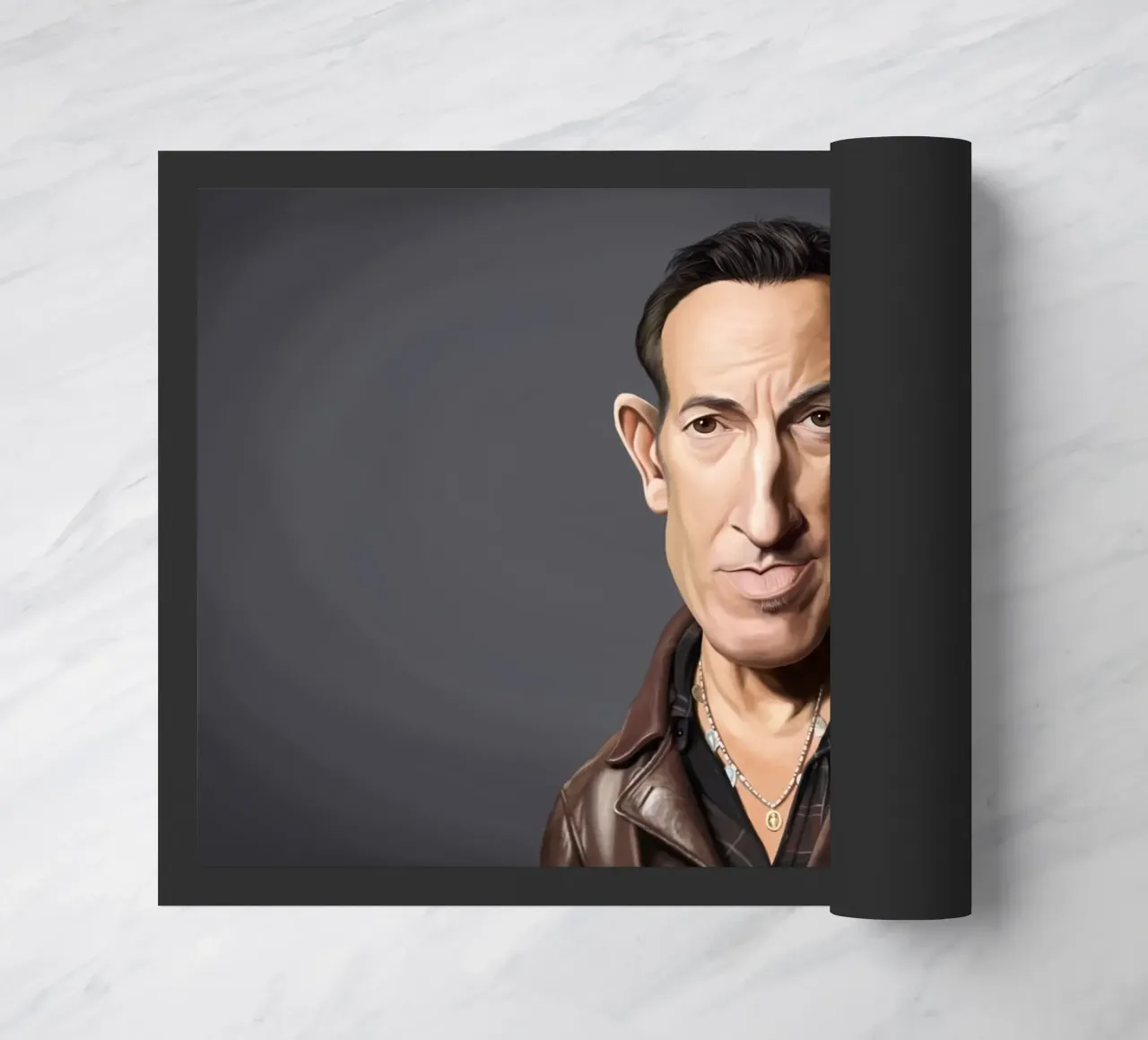 Bruce Springsteen zerbino da Rob Art | Illustration