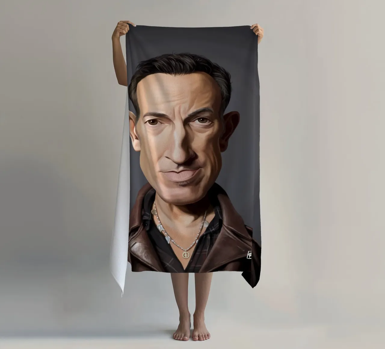 Bruce Springsteen telo mare da Rob Art | Illustration