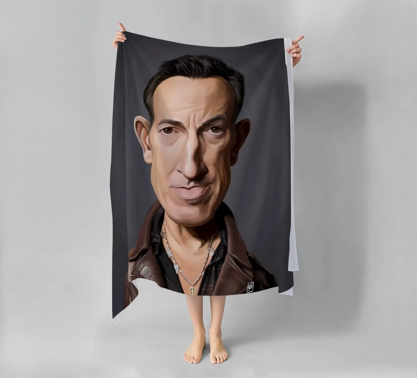 Bruce Springsteen telo mare da Rob Art | Illustration