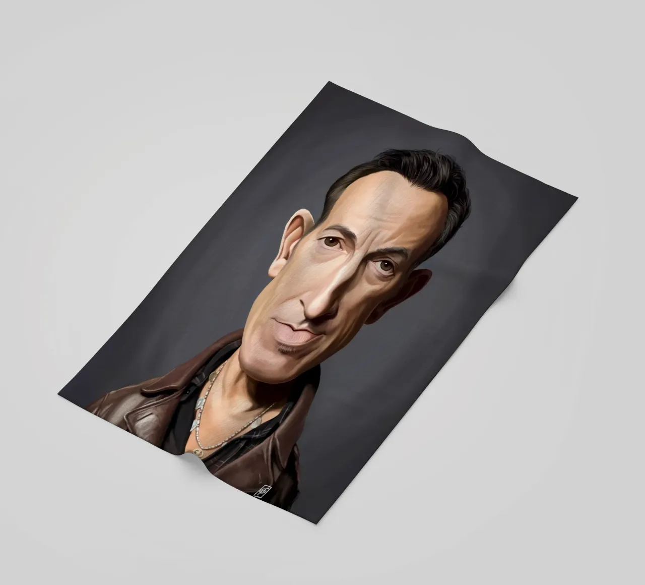 Bruce Springsteen telo mare da Rob Art | Illustration