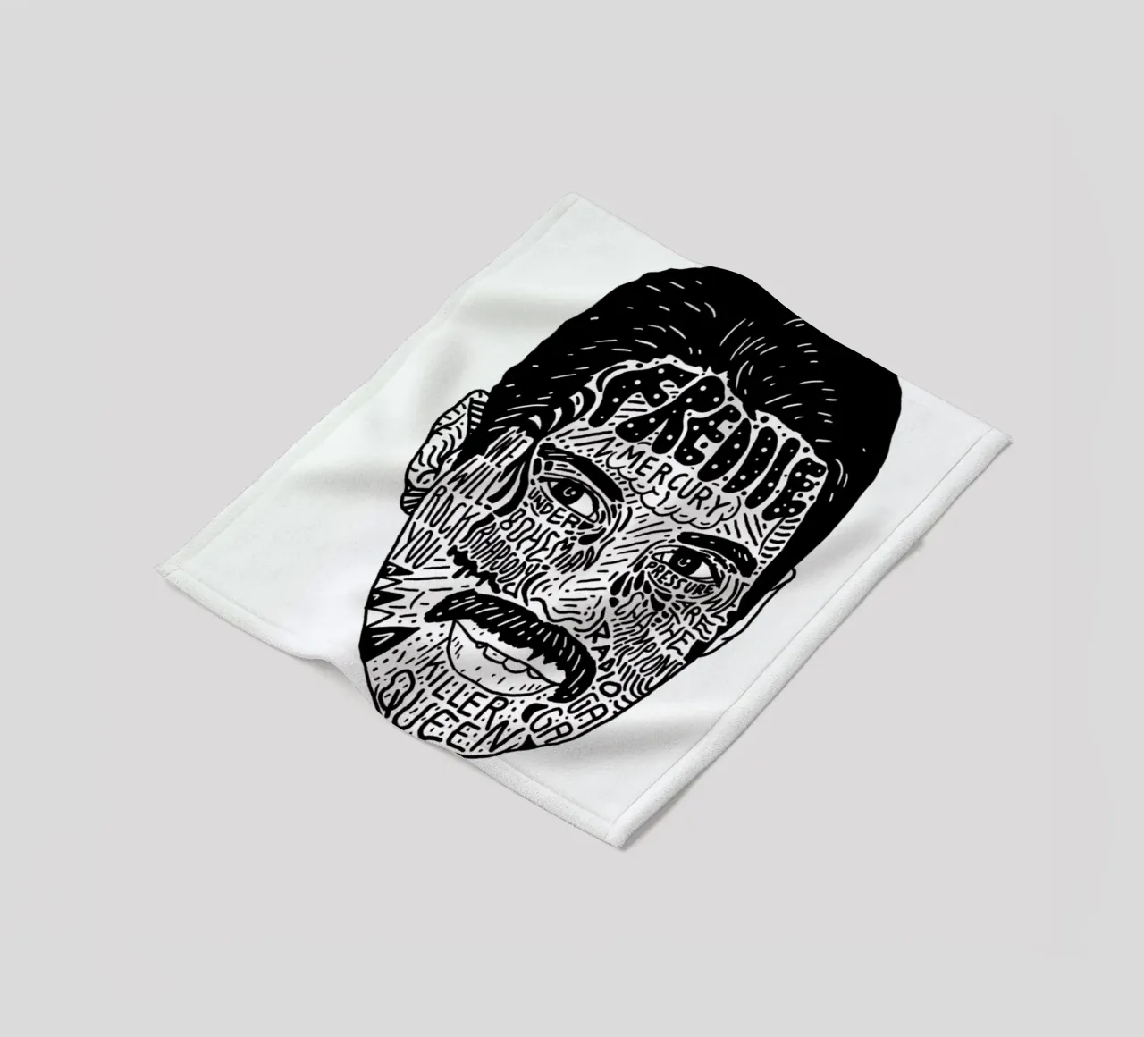 Freddie coperta in pile da Nick Cocozza