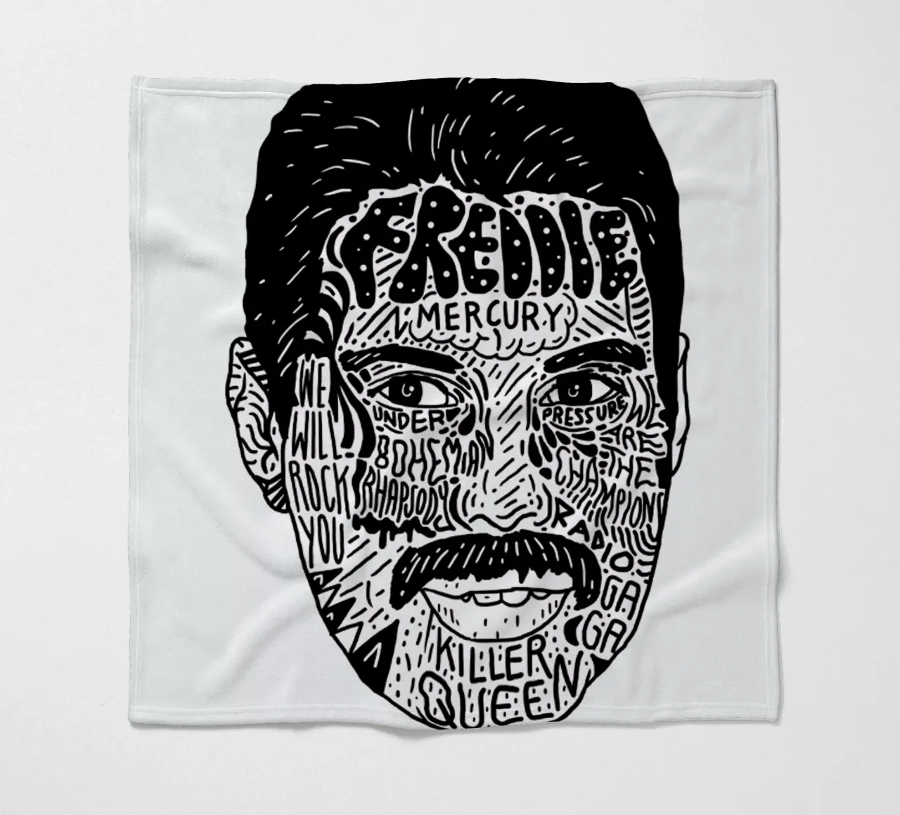 Freddie coperta in pile da Nick Cocozza