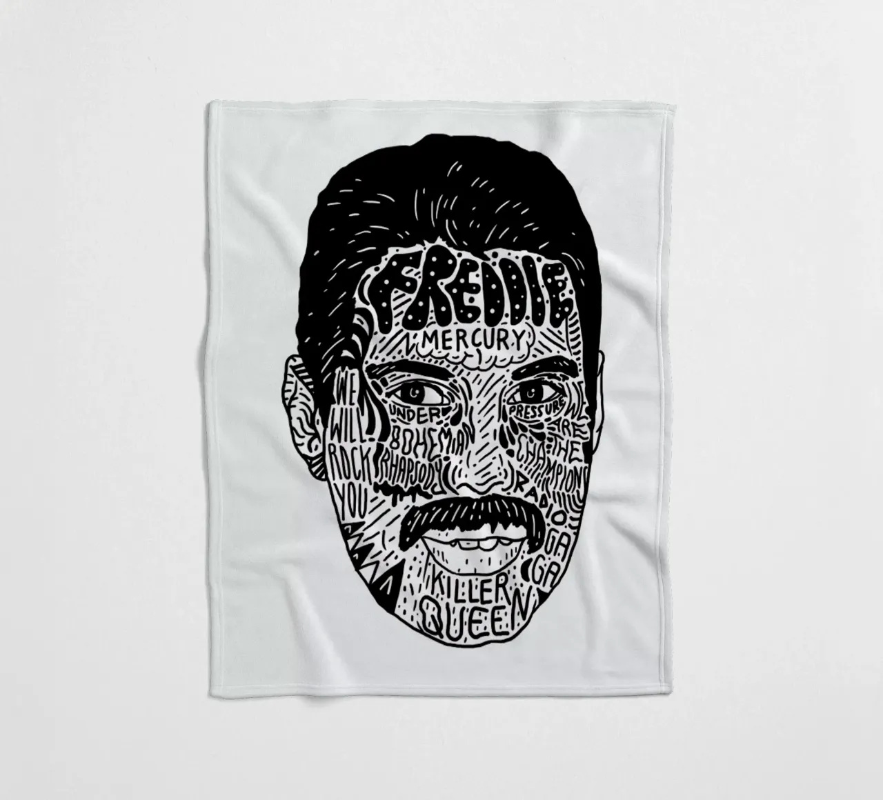 Freddie coperta in pile da Nick Cocozza