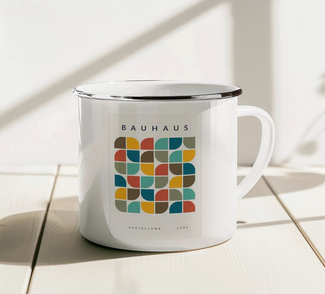 BAUHAUS COMP 36T7 tazza in smalto da Karraker