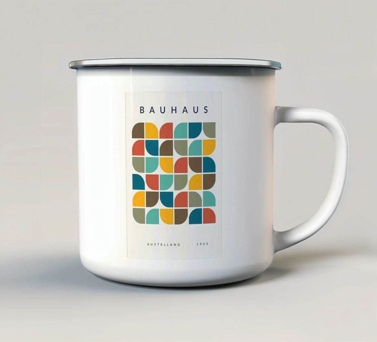 BAUHAUS COMP 36T7 tazza in smalto da Karraker