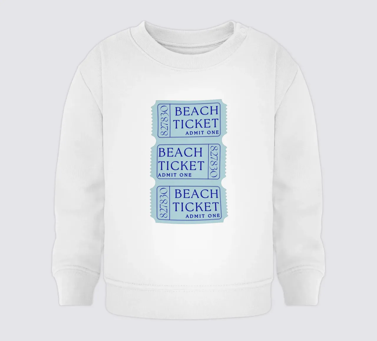 Seaside Pass baby sweatshirt van SMPLE