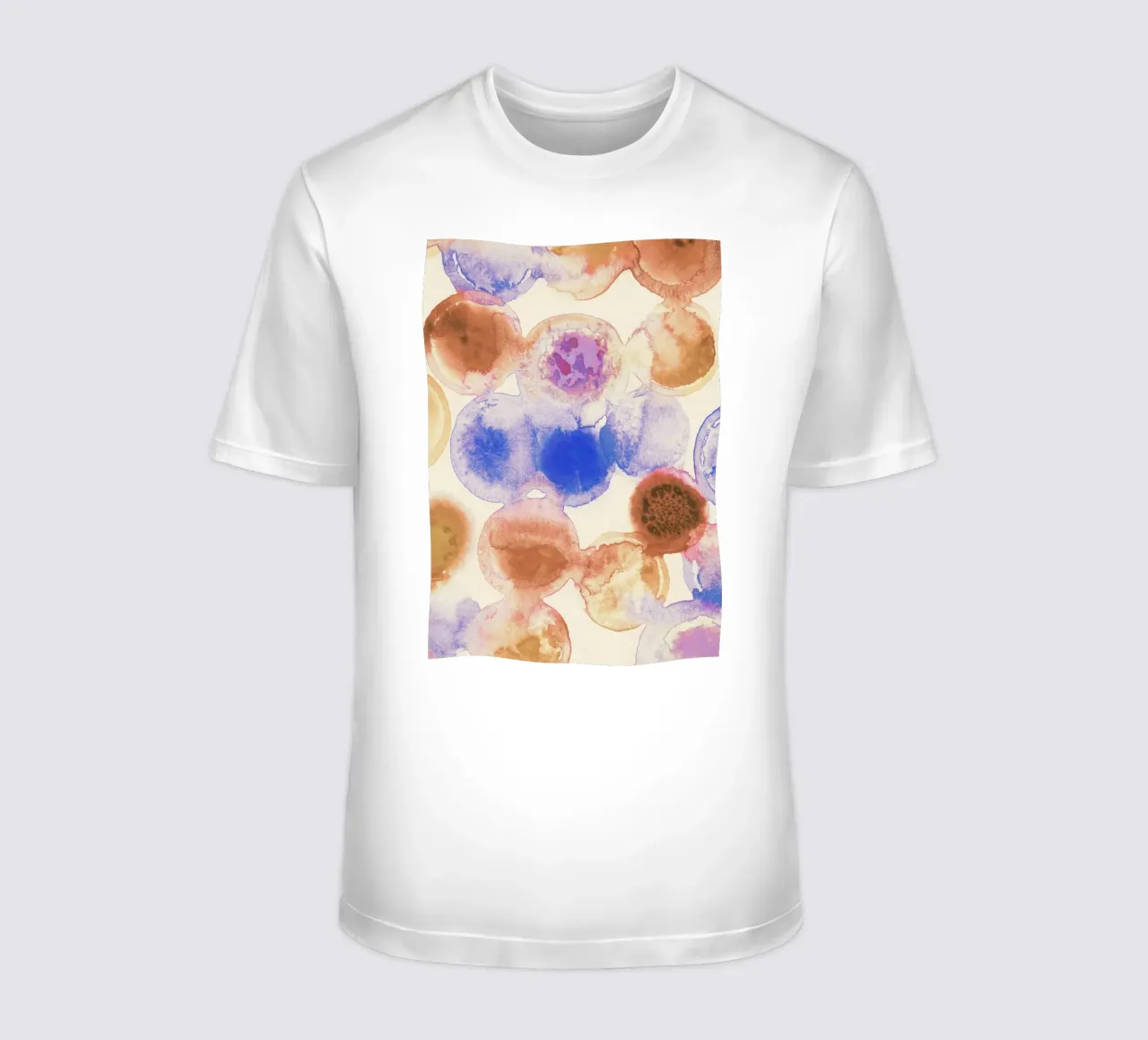 Cerchi colorati in acrilico #1 t-shirt da Alisa Galitsyna