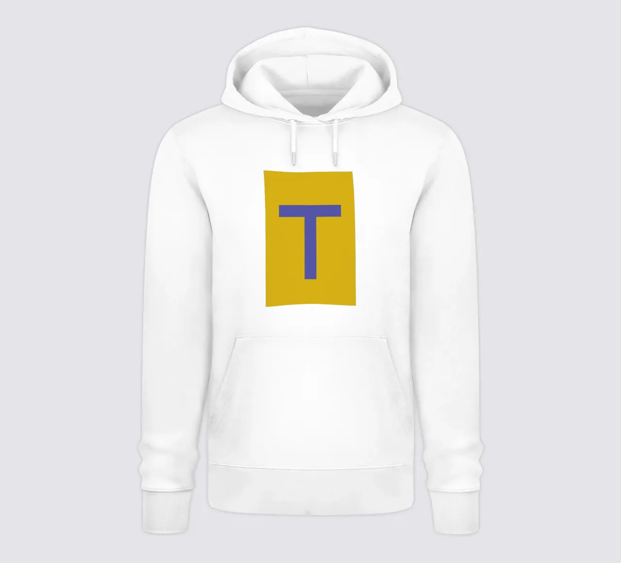 Yellow Letter T hoodie by Studio One