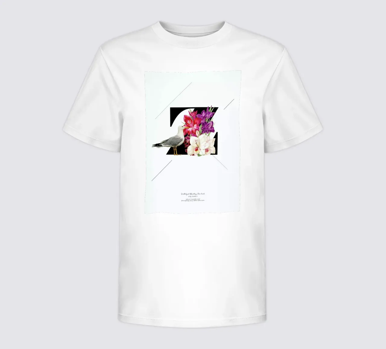 Botanical Alphabet - Z kids t-shirt by Froilein Juno