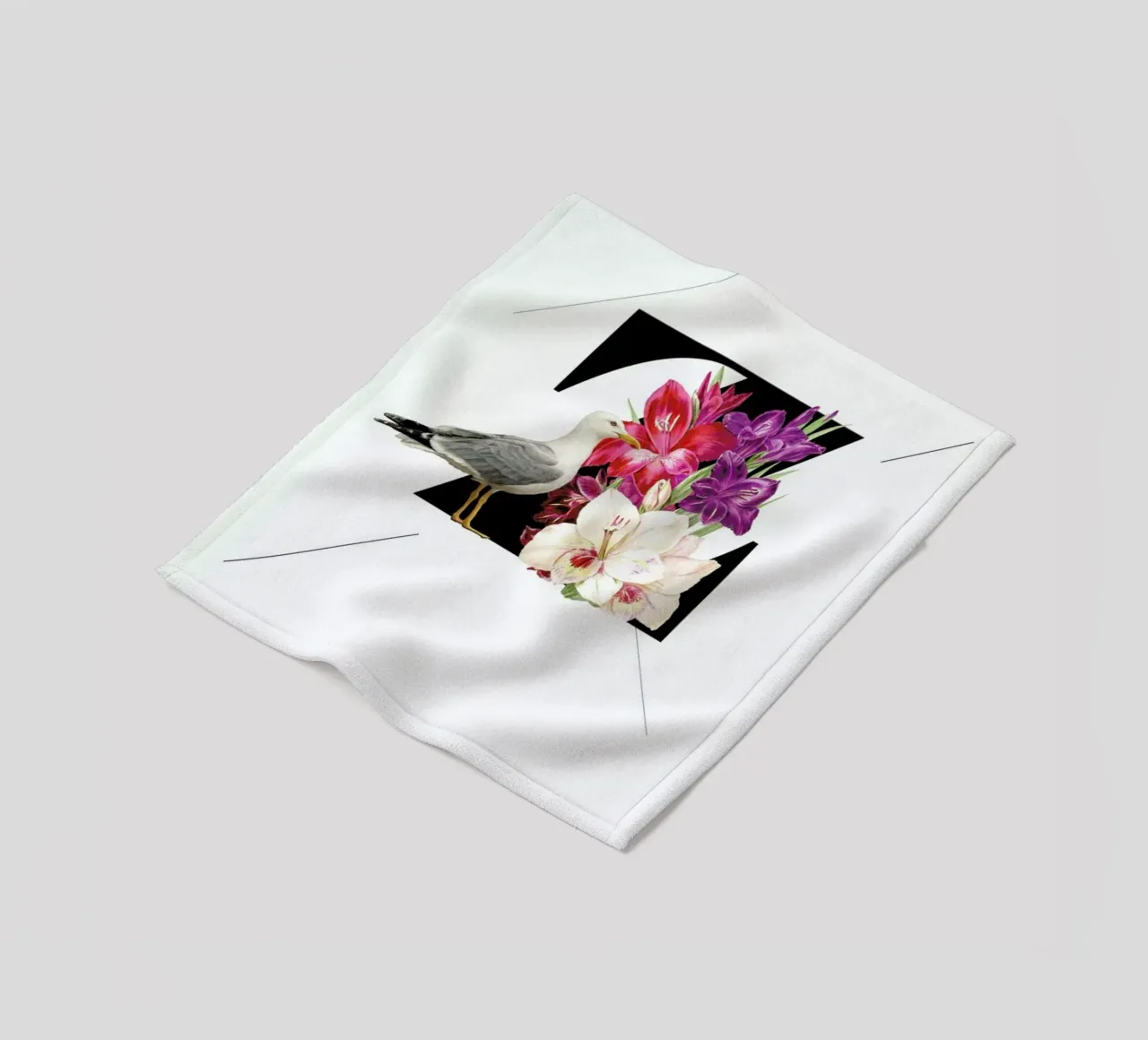 Botanical Alphabet - Z coperta in pile da Froilein Juno