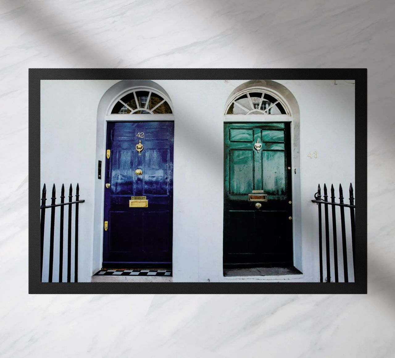 London Doors felpudo de Magdalena Martin Photography