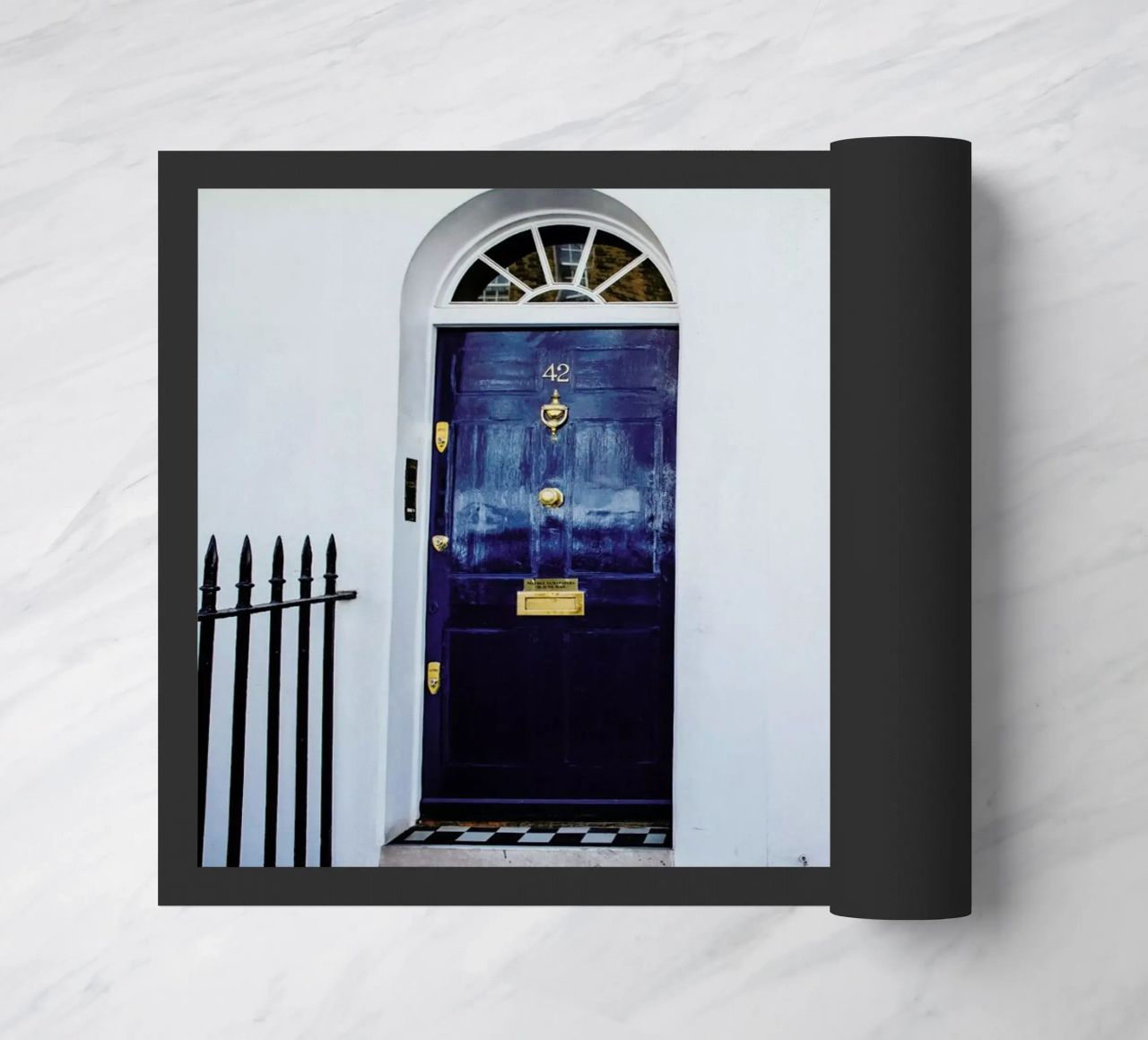London Doors felpudo de Magdalena Martin Photography