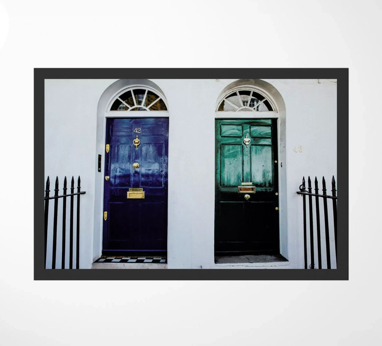 London Doors felpudo de Magdalena Martin Photography