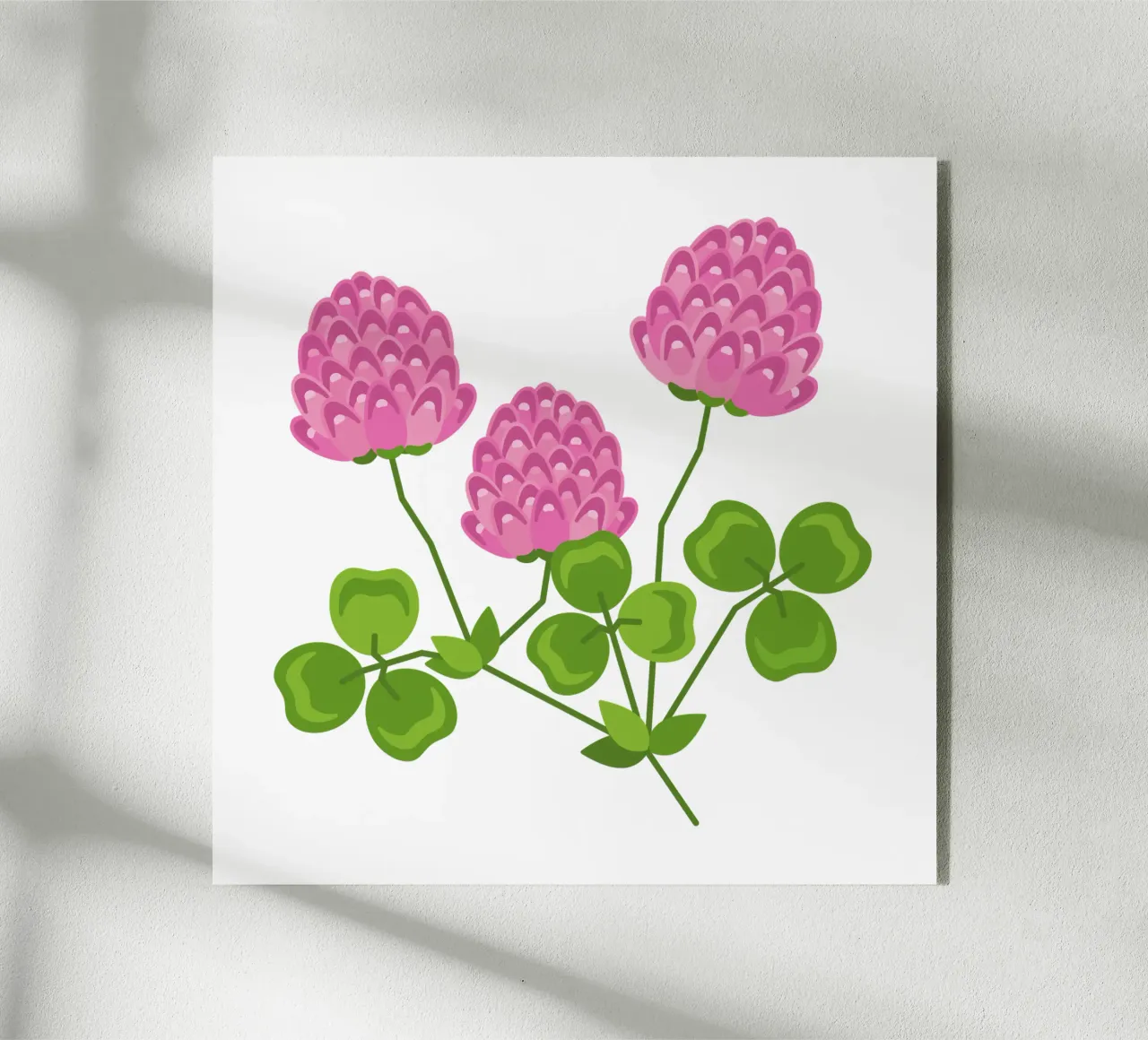 Trèfle plexiglas de Lidia Blomgren