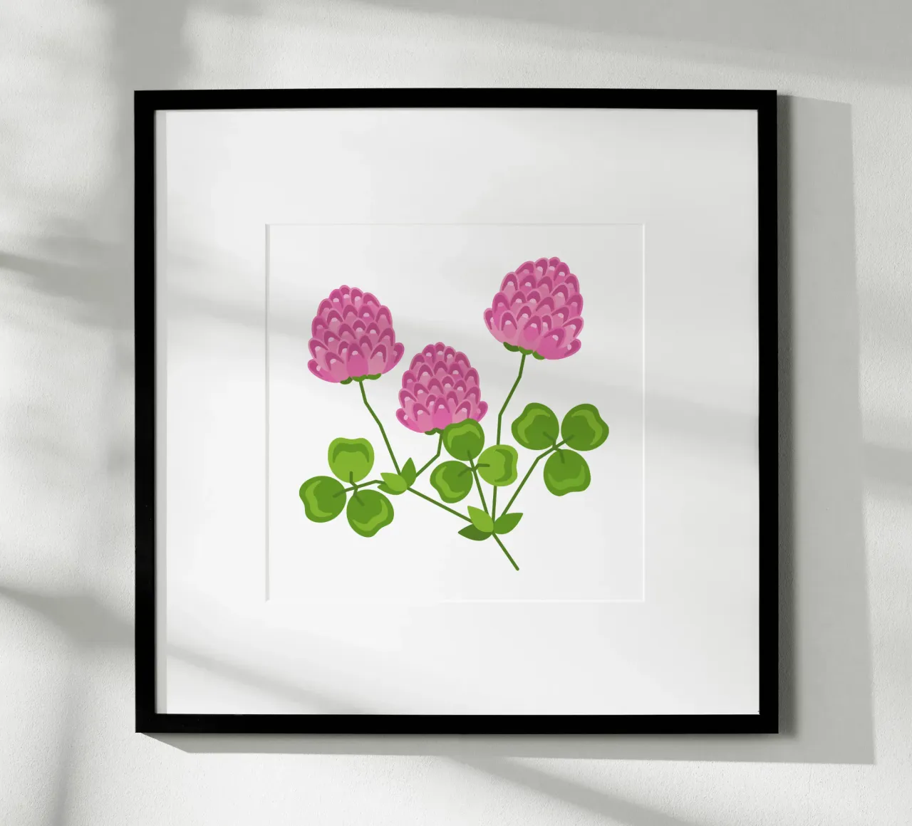 Clover poster by Lidia Blomgren