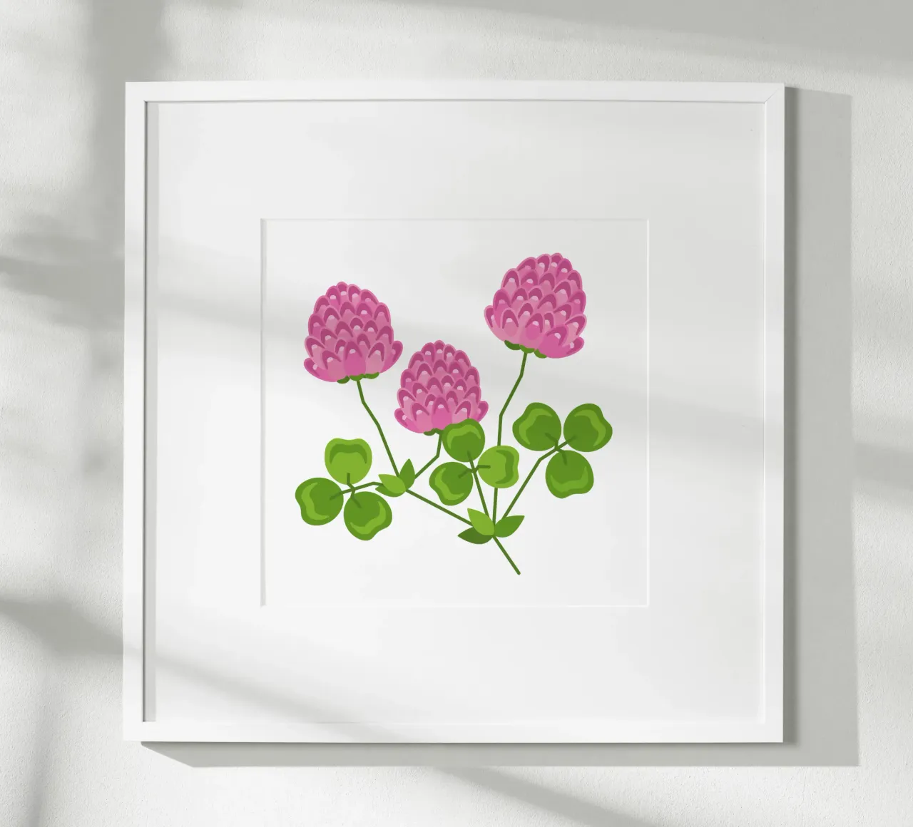 Clover poster by Lidia Blomgren