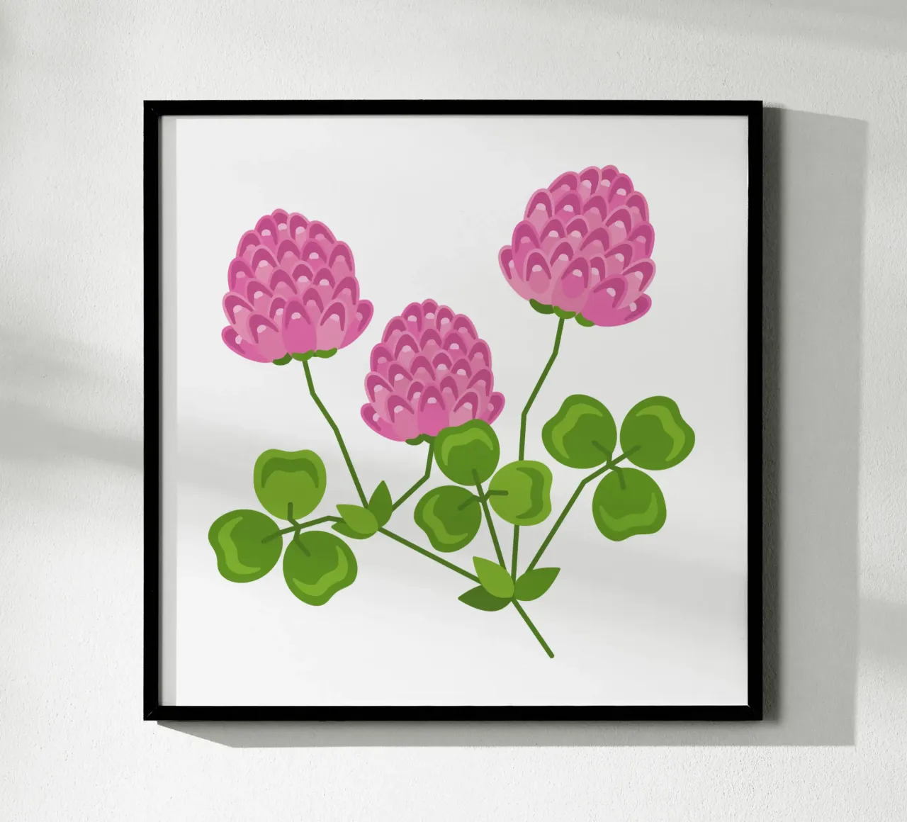 Clover poster by Lidia Blomgren