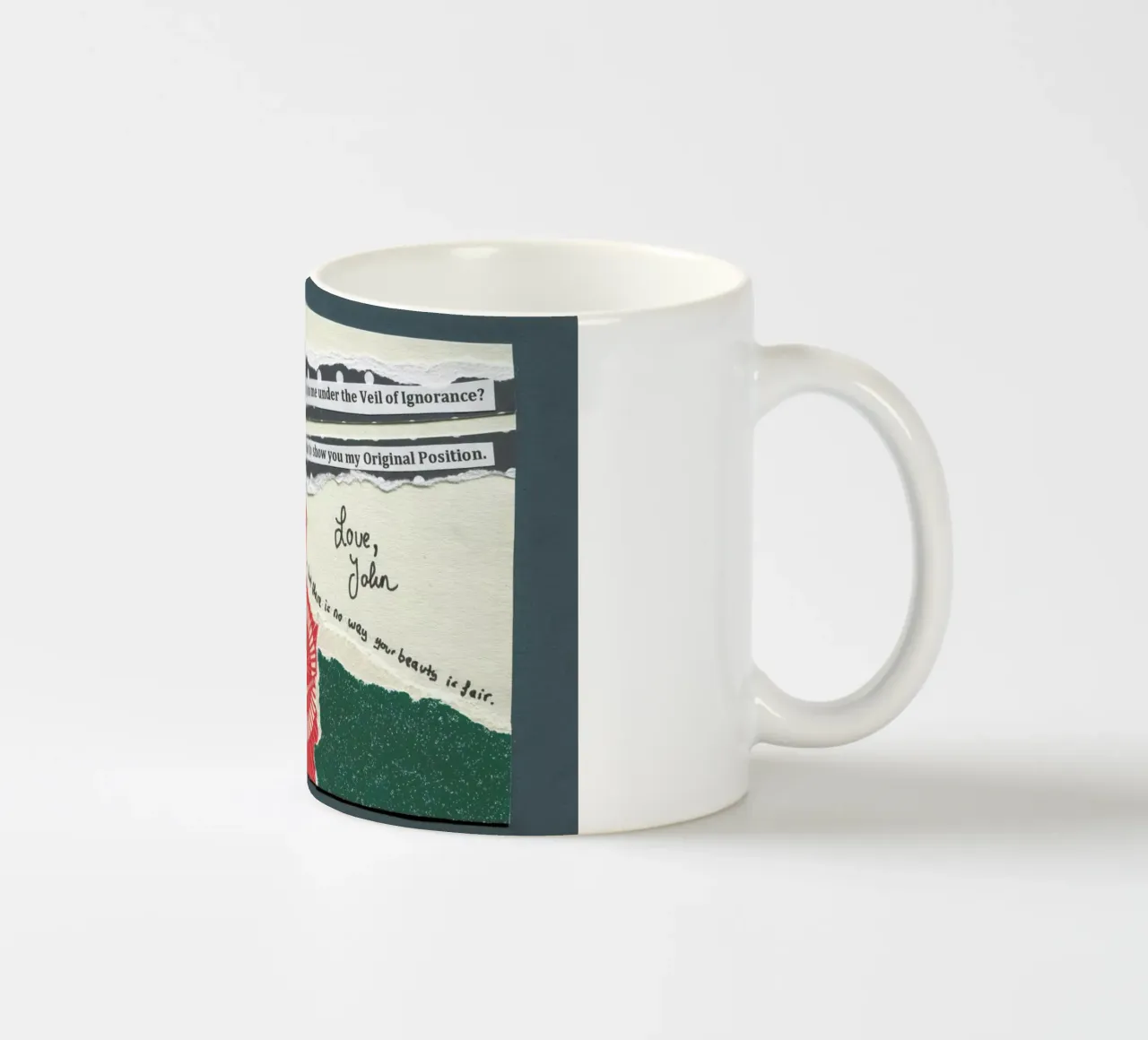 John Rawls tazza in ceramica da The Pick-Up Theorist